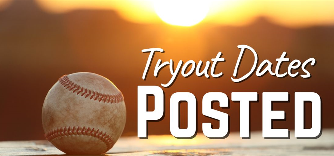 Tryout Dates Posted!